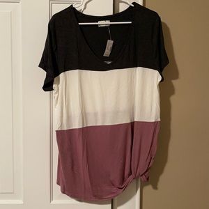 Maurices twist waist T-shirt